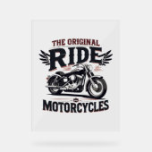 De originele fiets acryl bord (Voorkant)