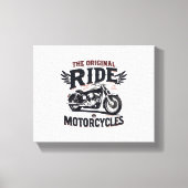 De originele fiets canvas afdruk (Voorkant)