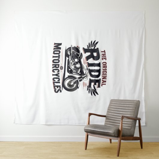 De originele fiets wandkleed (In Situ (horizontaal))