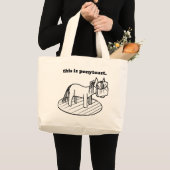 De originele fonytoast. grote tote bag (Voorkant (product))