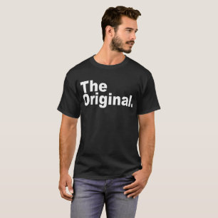 De originele gelijke Familie T-shirt - Witte Druk