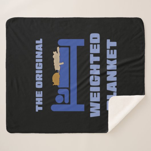 De originele gewogen deken pictogrammen (Voorkant (horizontaal))