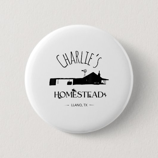 De originele Homestead Ronde Button 5,7 Cm (Voorkant)