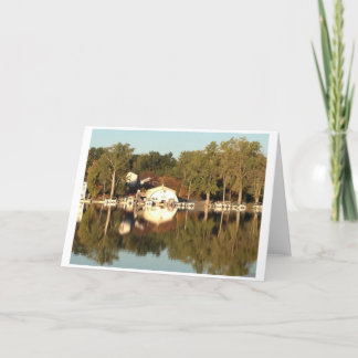 De Originele Jachthaven van het Meer van de Kaart