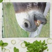 De originele Jackass Funny Donkey Mule Boerderij A Theedoek (Gevouwen)