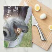 De originele Jackass Funny Donkey Mule Boerderij A Theedoek (Quarter Fold)