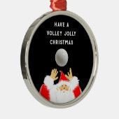 De originele Jolly Volleyball Metalen Ornament (Rechts)
