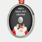 De originele Jolly Volleyball Metalen Ornament (Links)
