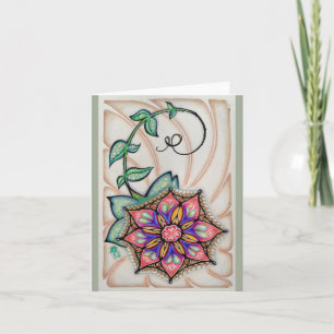 De originele Kaart van de Nota van de Kunst, witte