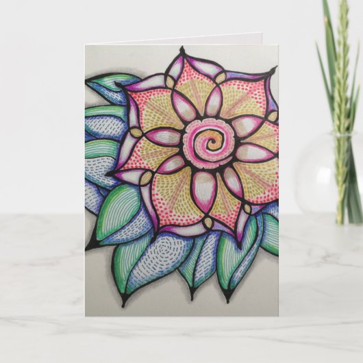 De originele Kaart van de Nota van de Kunst, witte (Voorkant)