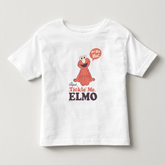 De Originele Kietel Me Elmo Kinder Shirts (Voorkant)