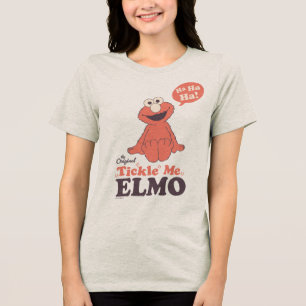 De Originele Kietel Me Elmo Tri-Blend Shirt