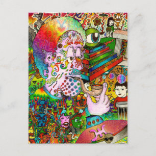 "De originele kunst hangen-denkt van het Ongeval" Briefkaart