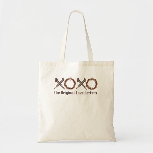 De originele liefdesbrieven tote bag (Voorkant)