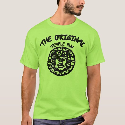 De originele looppas van de Tempel T-shirt (Voorkant)