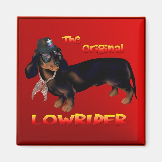 De originele Lowrider magneet (Voorkant)