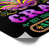 De originele Mardi Gras Mobile Alabyma 1703 Poster (Hoek)