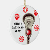 De originele Merry Lax-mas Keramisch Ornament (Rechts)