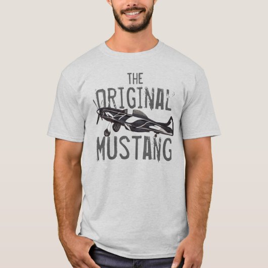 De originele mosterang t-shirt (Voorkant)
