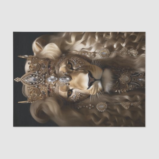 De originele Queen van het Oerwoud Tissuepapier (Voorkant)