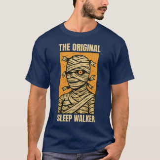 De Originele Slaapwandelaar – Vintage Mummie Horro T-shirt
