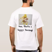 De originele sloppenworst T-shirt (Achterkant)