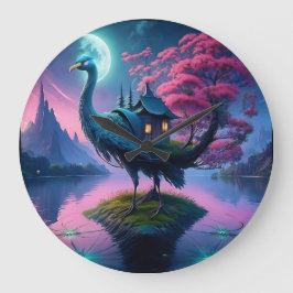 De originele stacaravan grote klok