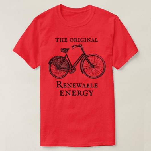 De originele  stijl van de hernieuwbare energie Dr T-shirt (Design voorkant)