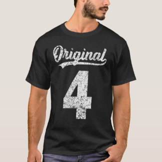 De originele Vintage van It's My 4th Birt T-shirt