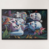 De originele vrouwen van Ludwig Moon Legpuzzel (Horizontaal)