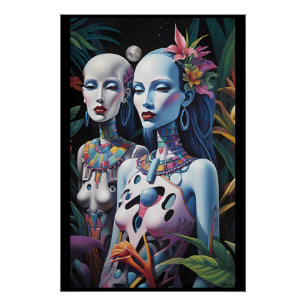 De originele vrouwen van Ludwig Moon Perfect Poster
