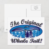 De originele walvis briefkaart (Voorkant / Achterkant)