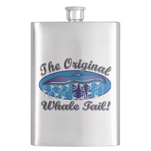 De originele walvis heupfles (Voorkant)