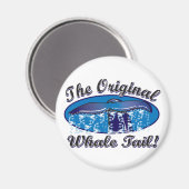 De originele walvis magneet (Voorkant / Achterkant)