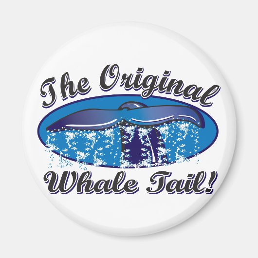 De originele walvis magneet (Voorkant)