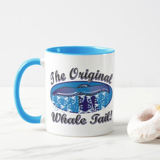 De originele walvis mok (Met donut)