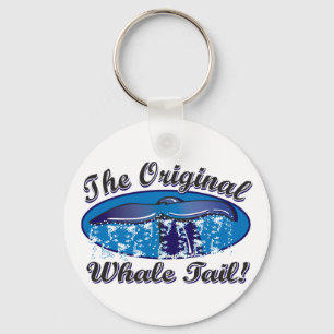 De originele walvis sleutelhanger