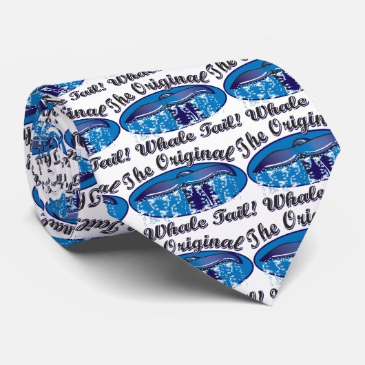 De originele walvis stropdas (Opgerold)