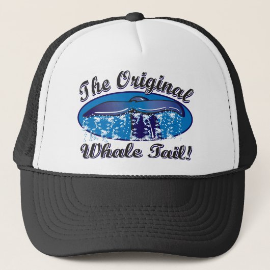 De originele walvis trucker pet (Voorkant)
