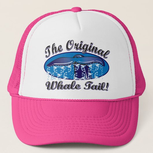 De originele walvis trucker pet (Voorkant)