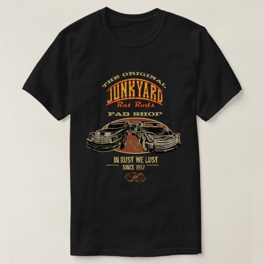 De originele werf van Junkyard bepaalt om het even T-shirt (Design voorkant)