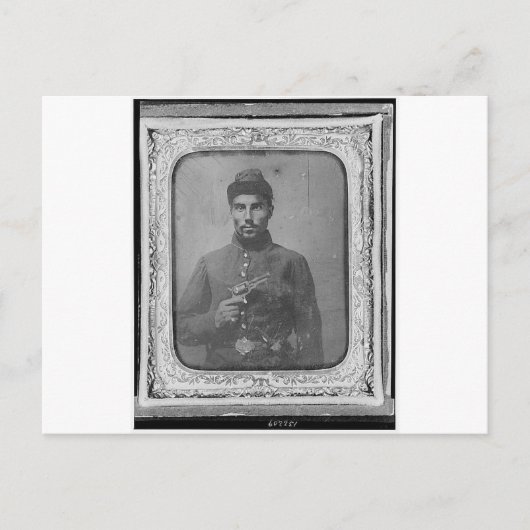 De originele zwarte Amerikaanse soldaat Briefkaart (Voorkant)