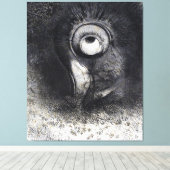 De Origins tekening door Odilon Redon Canvas Afdruk (Insitu (Houten vloer))