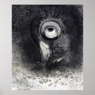 De Origins tekening door Odilon Redon Poster