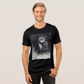 De Origins tekening door Odilon Redon Tri-Blend Shirt (Voorkant volledig)