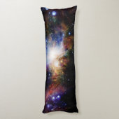 De Orion Nebula Body Kussen (Achterkant (Verticaal))