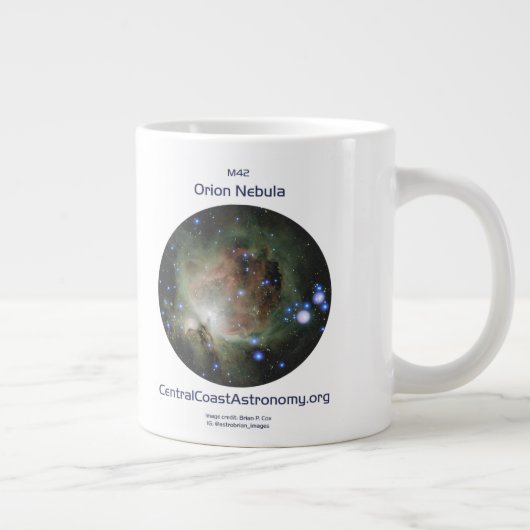 De Orion Nebula van Brian P. Cox - Mok van 20 oz (Rechts)