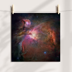De Orionnevel - Roze Poster