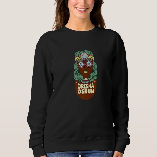 De Orisha Oshun Ashe - Godin van Goddelijkheid, Vr Trui (Voorkant)