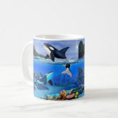 De Orka-familie Koffiemok (Voorkant links)